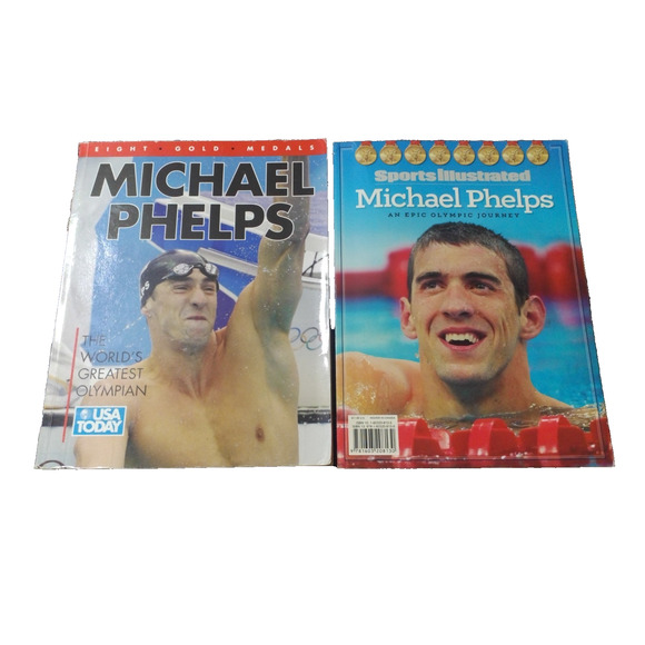 Michael Phelps: Sports Illustrated & USA Today Olympic Journey Magazine Lot - Picture 1 of 6